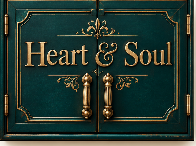Heart & Soul apothecary cabinet